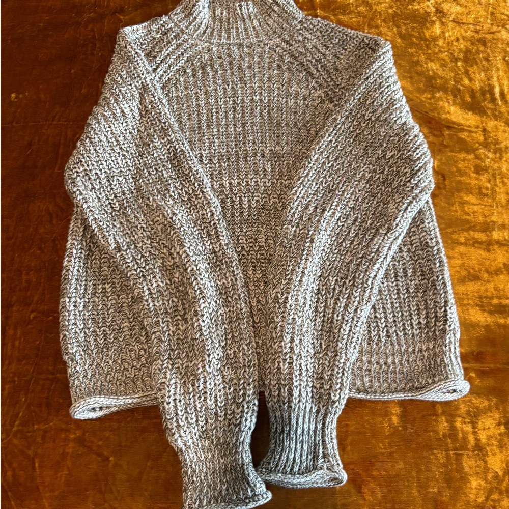 Madewell 100% Cotton Mockneck Sweater